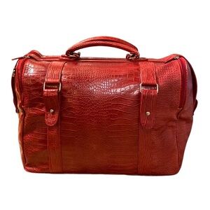 Bath & Body Works Croc Embossed Travel Bag
